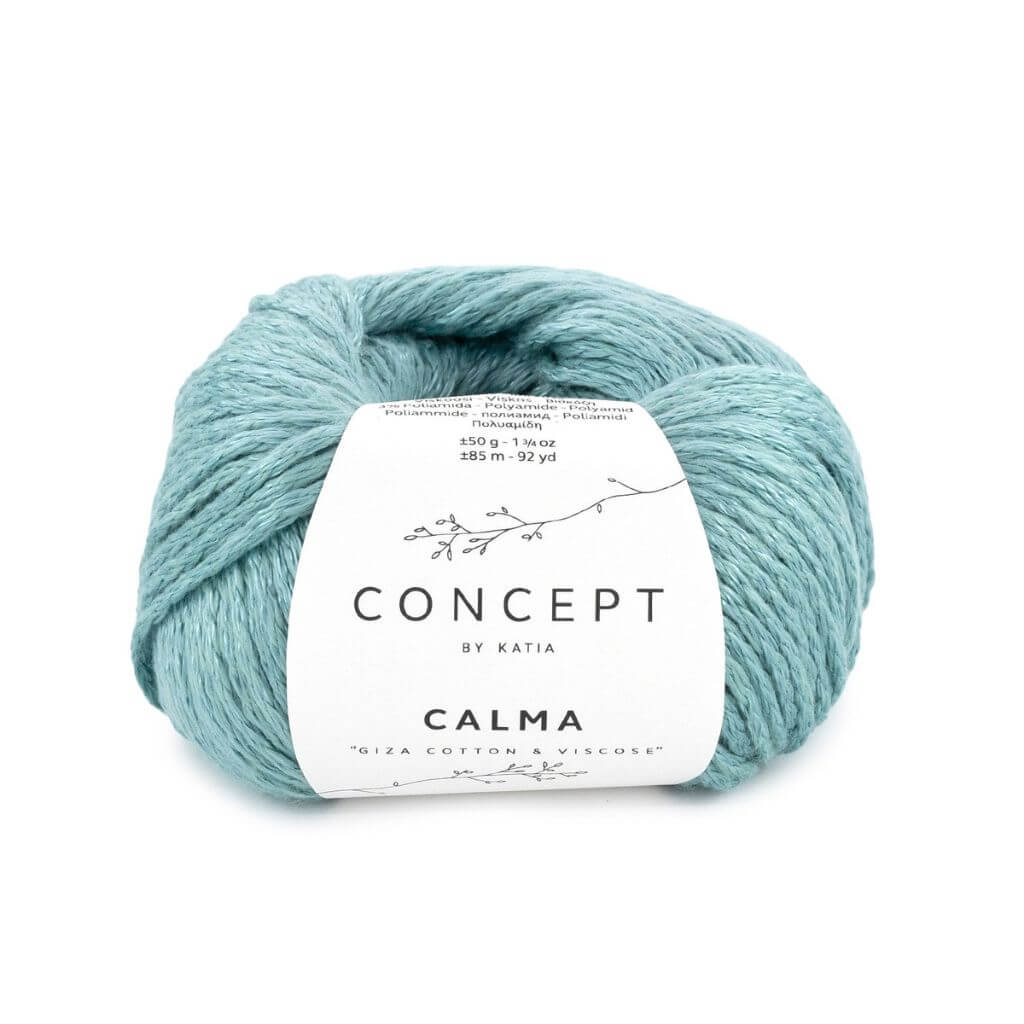Katia Concept Calma, Farbe 53 Petrol – Baumwolle und Viskose bei Lieblingsgarn