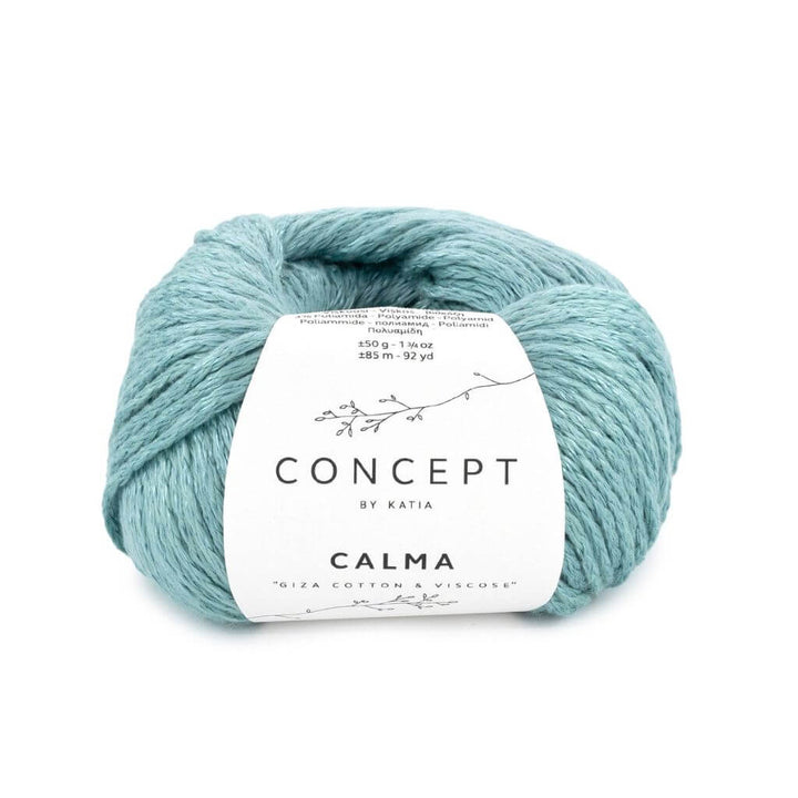 Katia Concept Calma, Farbe 53 Petrol – Baumwolle und Viskose bei Lieblingsgarn