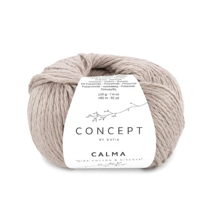 Katia Concept Calma, Farbe 54 Steingrau – Baumwolle und Viskose bei Lieblingsgarn