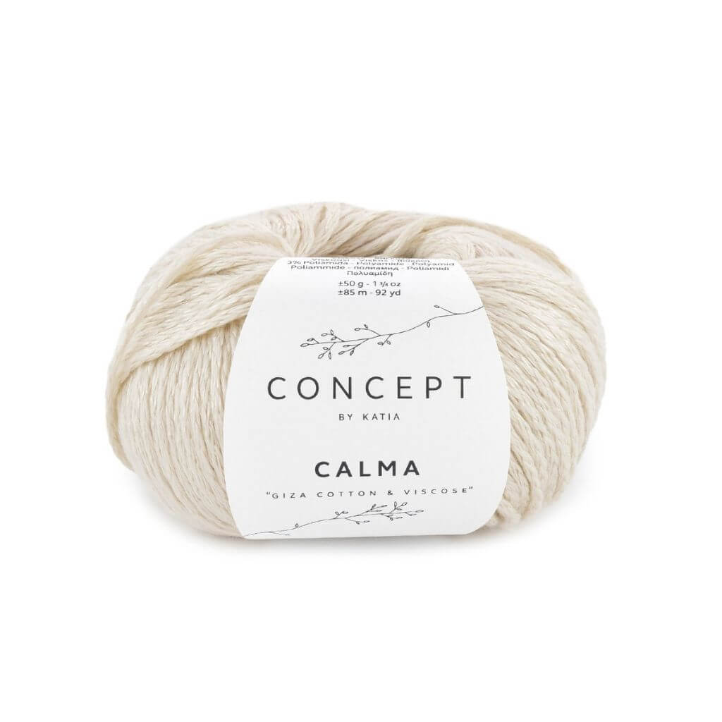 Katia Concept Calma, Farbe 59 Hellbeige – Baumwolle und Viskose bei Lieblingsgarn