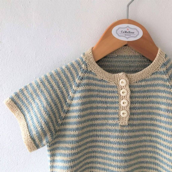 CaMaRose Pattern Eriks T-Shirt Strickanleitung - CaMaRose (PDF) bei bei bei bei Lieblingsgarn