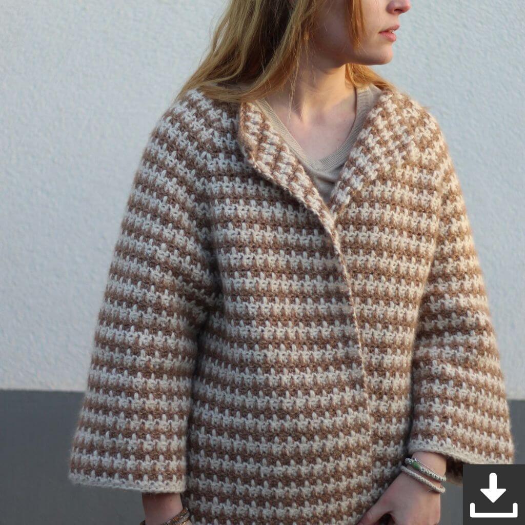 CaMaRose Ingas Jacke Häkelanleitung - CaMaRose (PDF) bei bei bei bei Lieblingsgarn