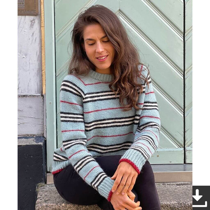 CaMaRose Pattern Silkes Sweater Strickanleitung - CaMaRose (PDF) bei bei bei bei Lieblingsgarn