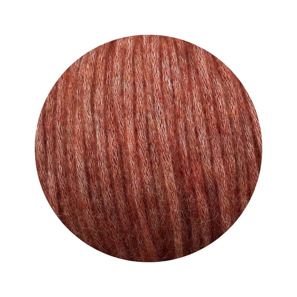 CaMaRose Snefnug, Farbe 7910 Tegl – Alpaka, Baumwolle und Merino bei Lieblingsgarn
