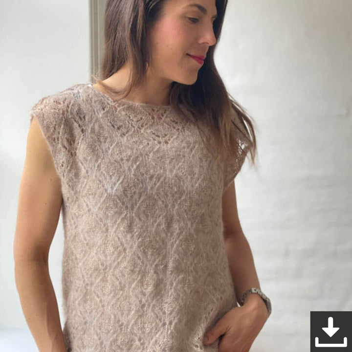 CaMaRose Hortensia Top Strickanleitung - CaMaRose (PDF) bei bei bei bei Lieblingsgarn