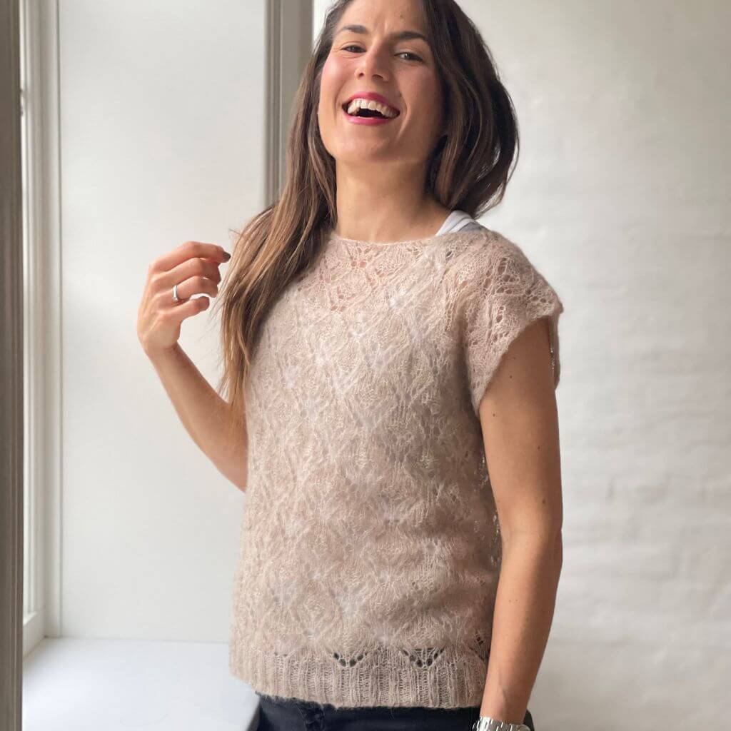 CaMaRose Hortensia Top Strickanleitung - CaMaRose (PDF) bei bei bei bei Lieblingsgarn