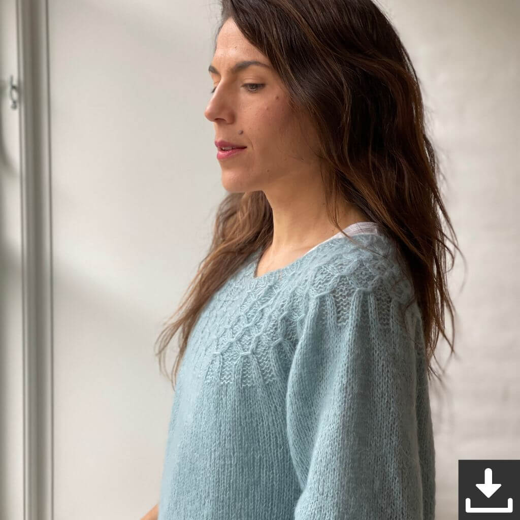 CaMaRose Schön Smock Sweater Strickanleitung - CaMaRose (PDF) bei bei bei bei Lieblingsgarn