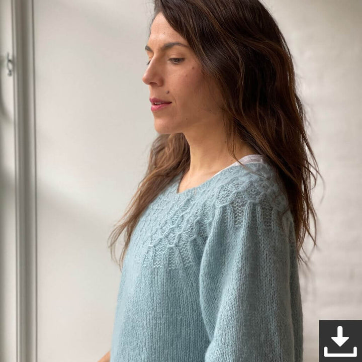CaMaRose Schön Smock Sweater Strickanleitung - CaMaRose (PDF) bei bei bei bei Lieblingsgarn