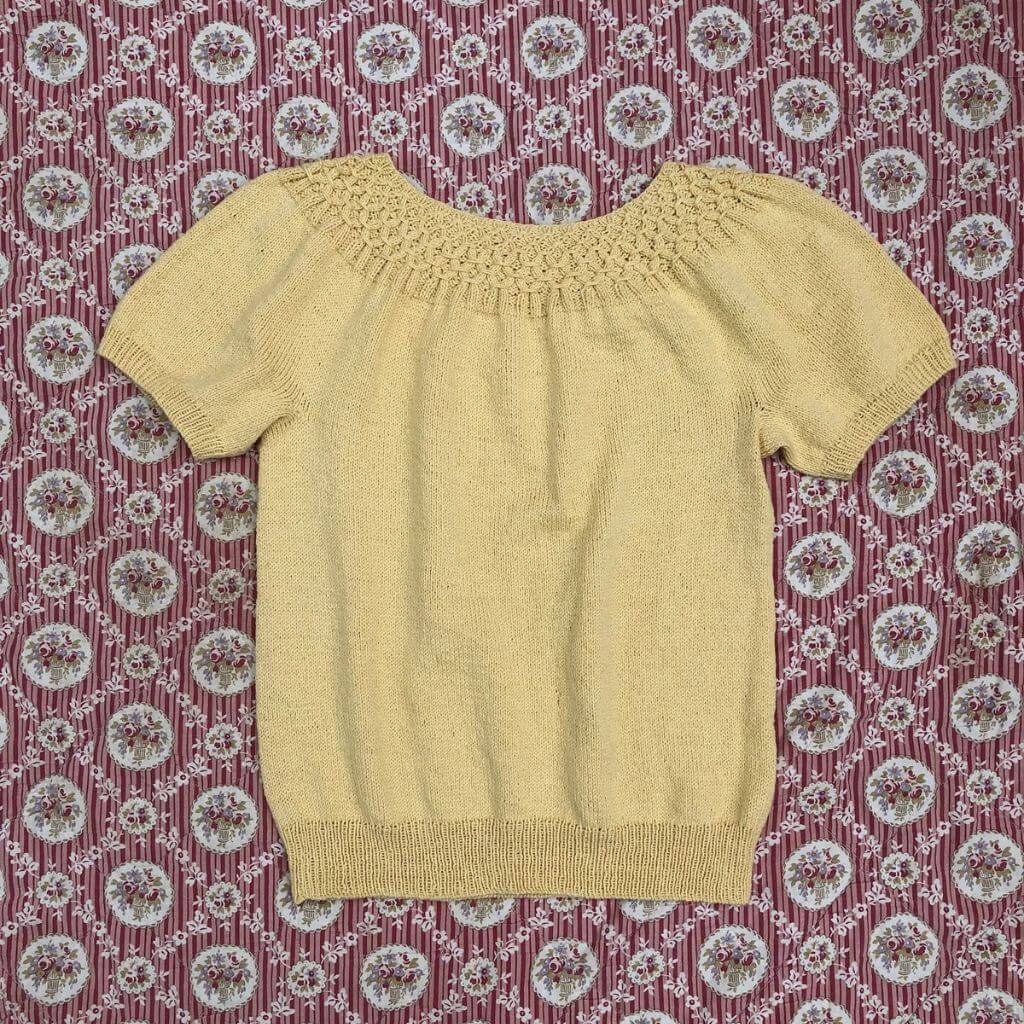 CaMaRose Pattern Summer Smock Tee Strickanleitung - CaMaRose (PDF) bei bei bei bei Lieblingsgarn