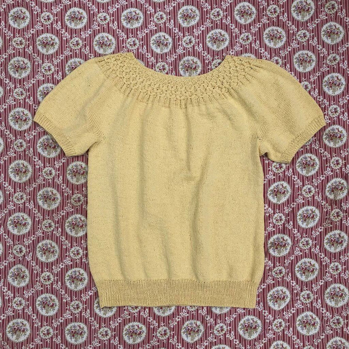 CaMaRose Pattern Summer Smock Tee Strickanleitung - CaMaRose (PDF) bei bei bei bei Lieblingsgarn