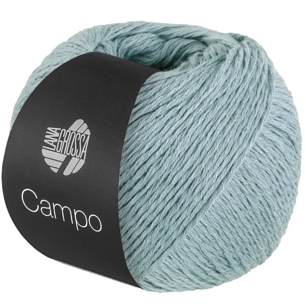 Lana Grossa Campo, Farbe 33 Wasserblau – Baumwolle, Leinen und Viskose bei Lieblingsgarn