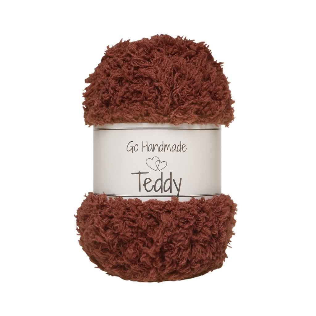 Go Handmade Yarn Teddy, Farbe Caramel – Synthetik bei Lieblingsgarn