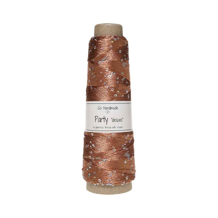 Go Handmade Yarn Party deluxe, Farbe Caramel – Synthetik bei Lieblingsgarn