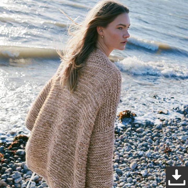 Lana Grossa Pattern Weiter Cardigan Strickanleitung - Lana Grossa (PDF) bei bei bei bei bei Lieblingsgarn