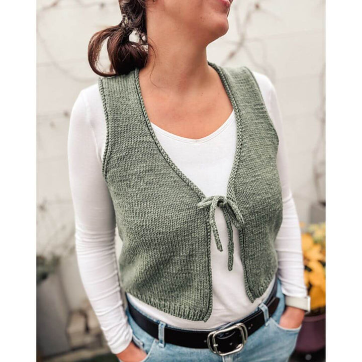 Carolin Balmes Pattern Friedas Mosaic Weste Strickanleitung - Carolin Balmes (PDF) bei bei bei bei Lieblingsgarn