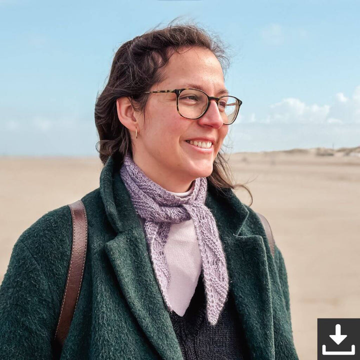 Carolin Balmes Pattern Schal Maras Mountain Scarf Strickanleitung - Carolin Balmes (PDF) bei bei bei bei Lieblingsgarn