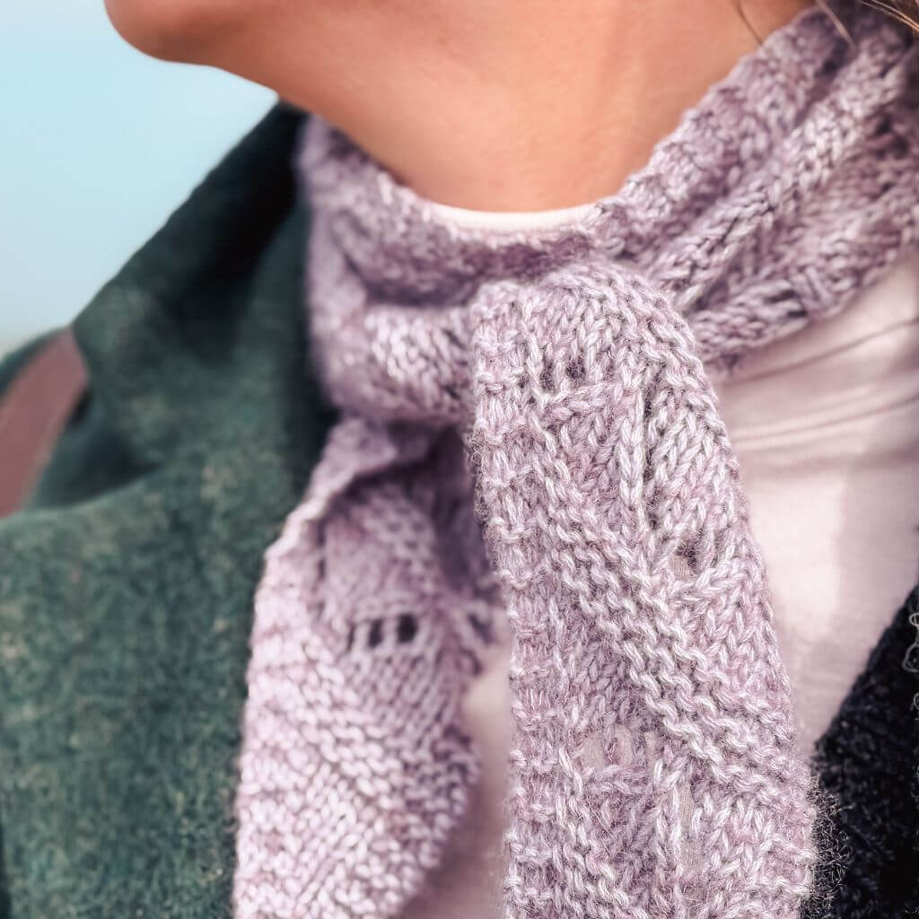 Carolin Balmes Pattern Schal Maras Mountain Scarf Strickanleitung - Carolin Balmes (PDF) bei bei bei bei Lieblingsgarn