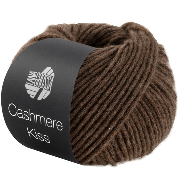 Lana Grossa Cashmere Kiss, Farbe 102 Graubraun – Kaschmir und Merino bei Lieblingsgarn