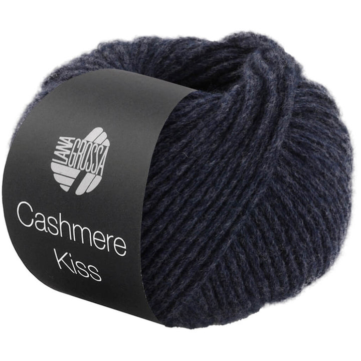 Lana Grossa Cashmere Kiss, Farbe 112 Nachtblau – Kaschmir und Merino bei Lieblingsgarn