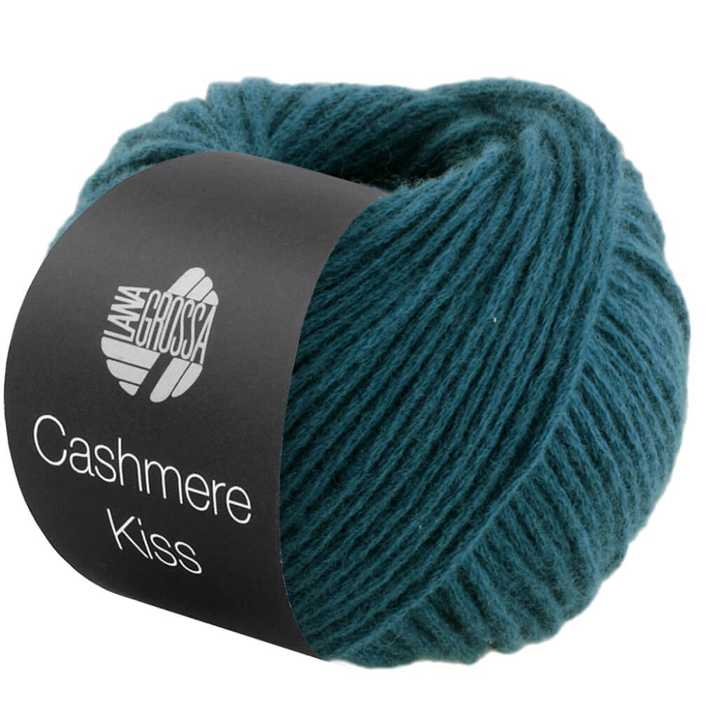Lana Grossa 113 - Dunkelpetrol Lana Grossa Cashmere Kiss bei bei bei bei bei bei bei bei Lieblingsgarn
