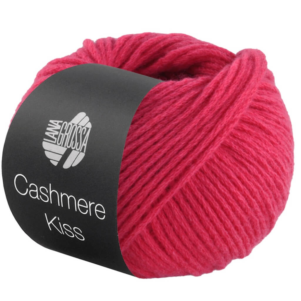Lana Grossa 118 - Himbeer Lana Grossa Cashmere Kiss bei bei bei bei bei bei bei bei Lieblingsgarn