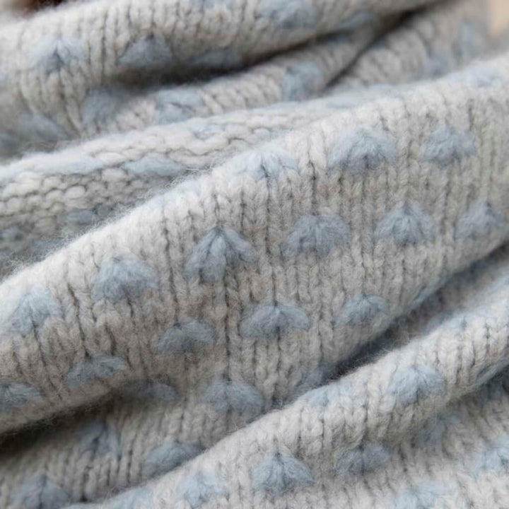 Lang Yarns Pattern Loop-Schal mit Fantasiemuster Strickanleitung - Lang Yarns (PDF) bei bei bei bei Lieblingsgarn