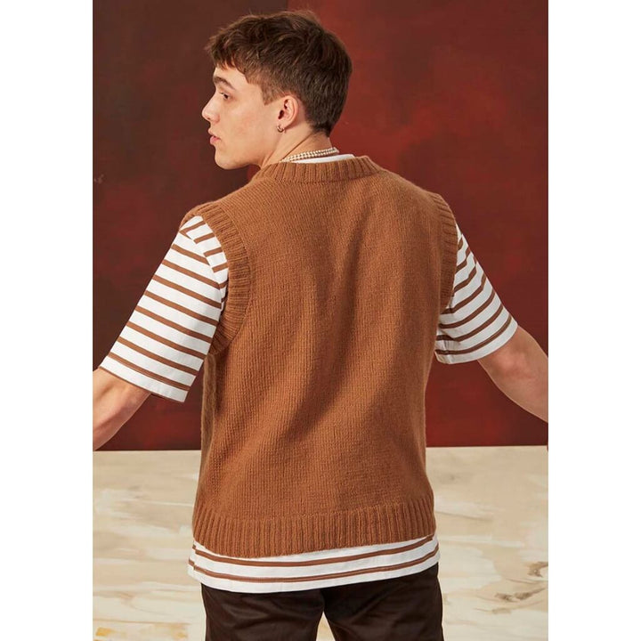 Lang Yarns Pattern Herren Pullunder Strickanleitung - Lang Yarns (PDF) bei bei bei bei bei Lieblingsgarn