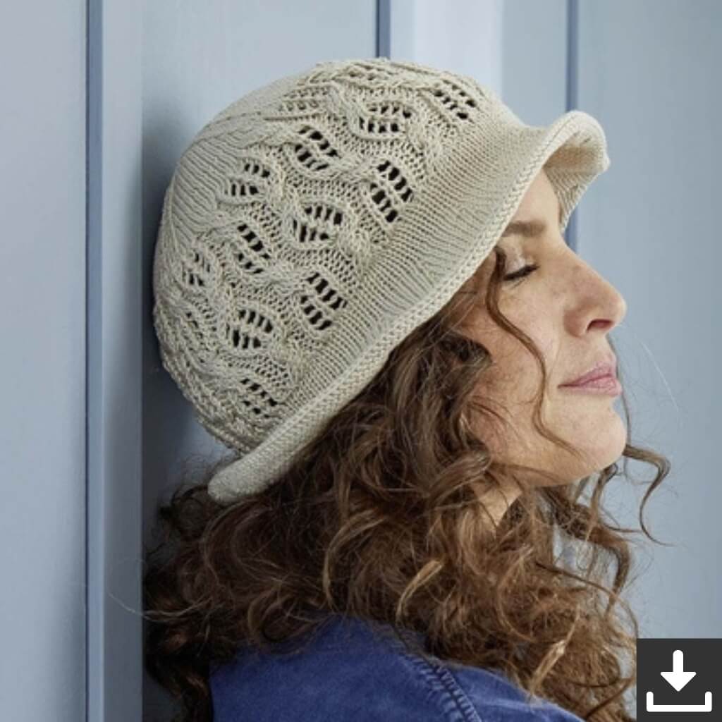 Schachenmayr Pattern Bucket Hat Strickset - Schachenmayr (PDF) bei bei bei bei Lieblingsgarn