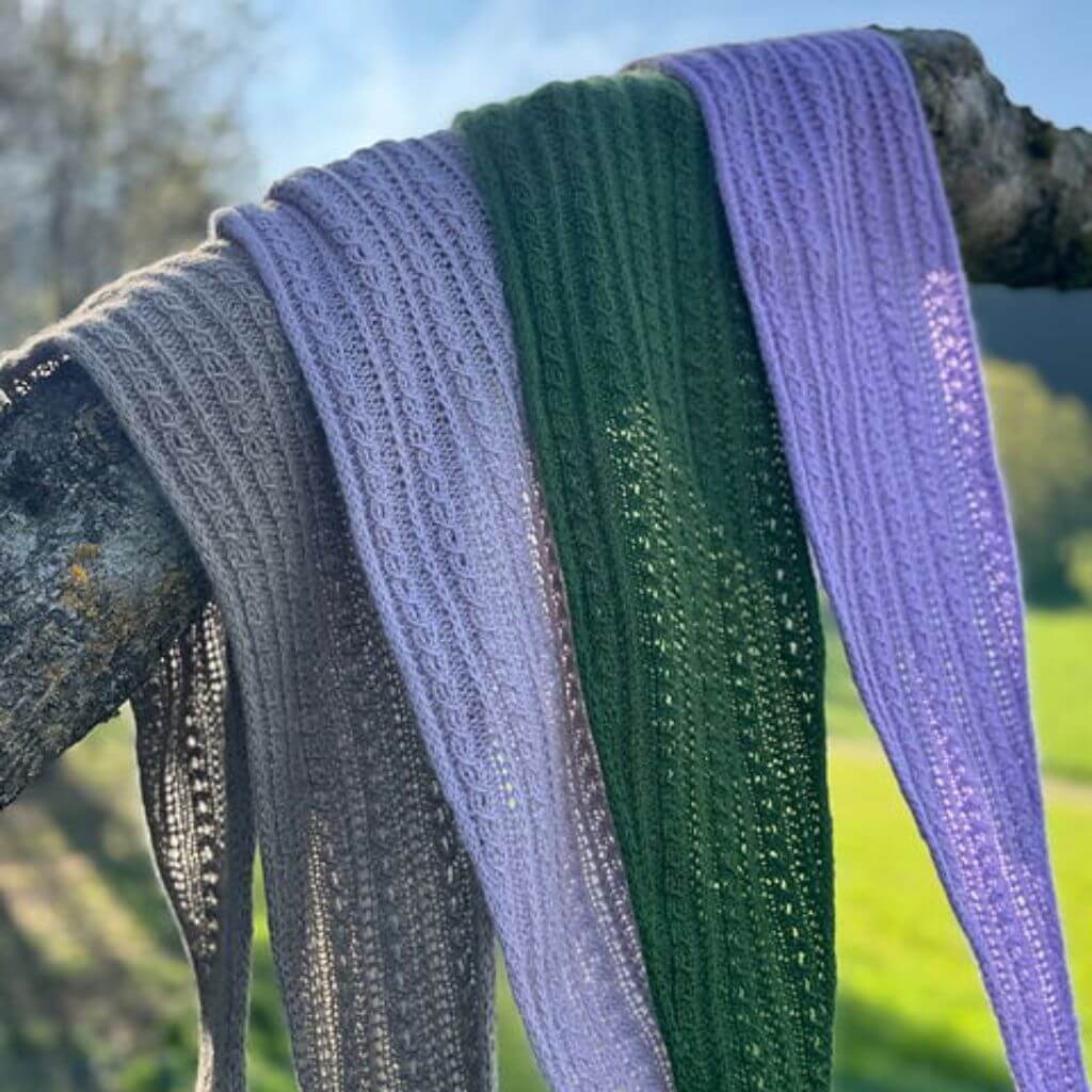 Kerstin Ritter Tuch Cersei Scarf Strickanleitung - Kerstin Ritter (PDF) bei bei bei bei bei bei bei bei Lieblingsgarn