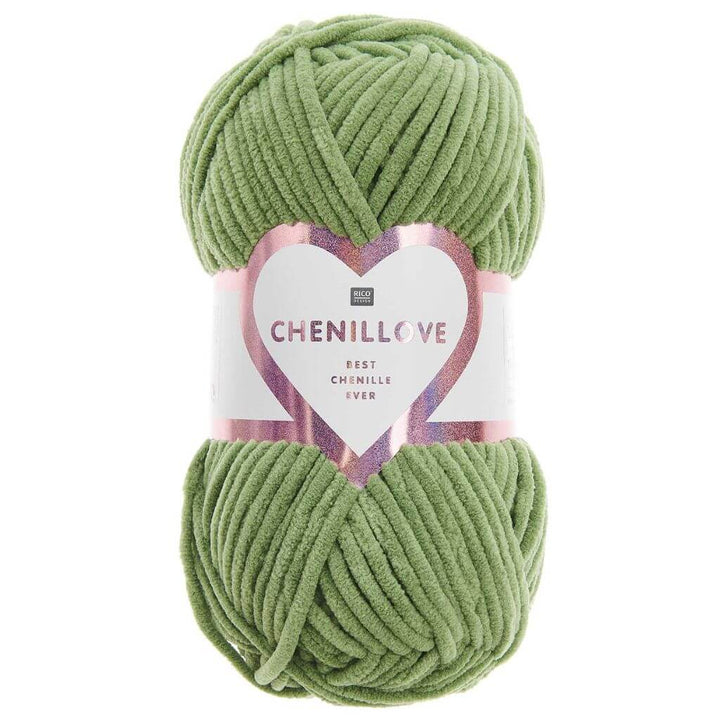 Rico Design Creative Chenillove, Farbe 021 Grün – Polyester bei Lieblingsgarn