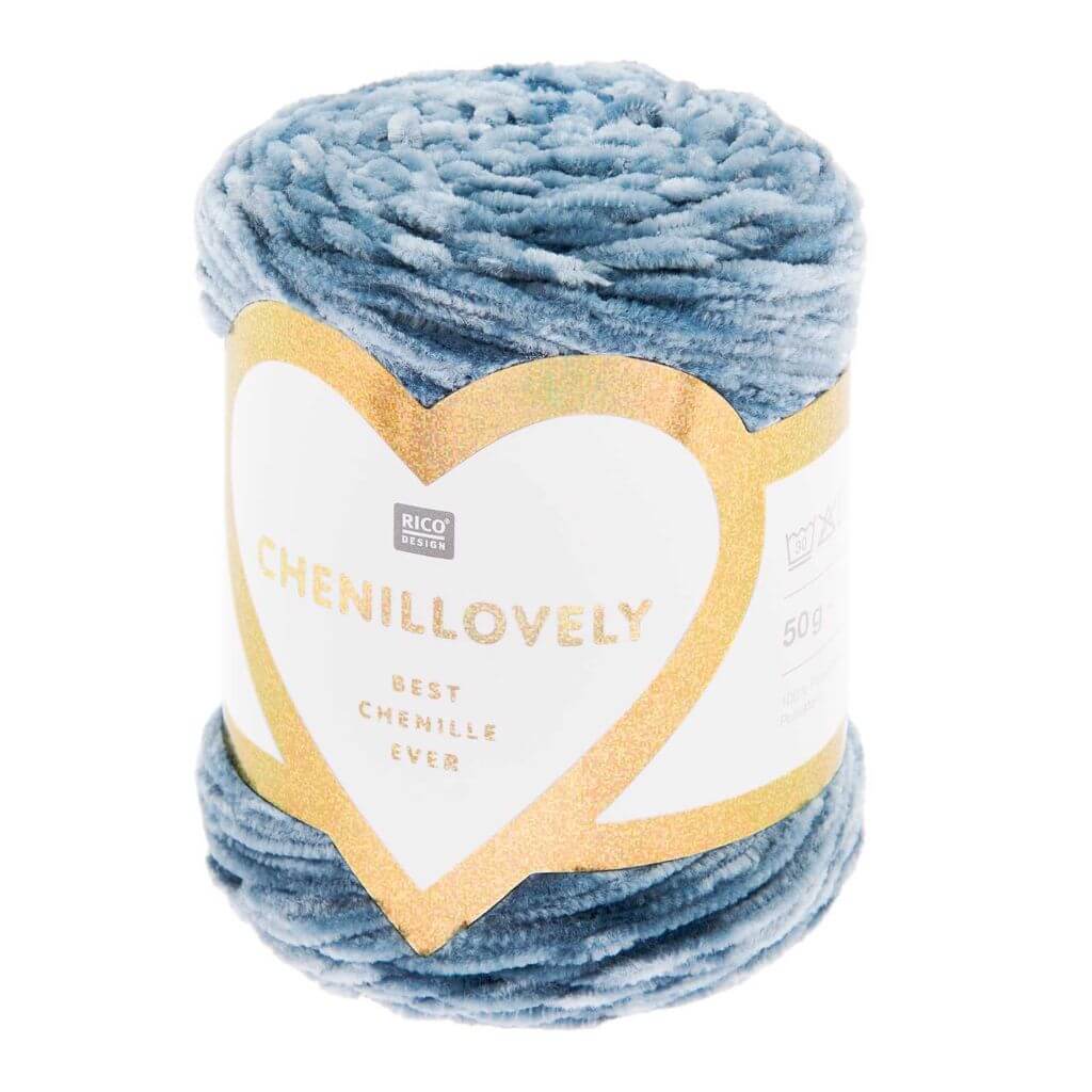 Rico Design Chenillovely, Farbe 006 Petrol – Synthetik bei Lieblingsgarn