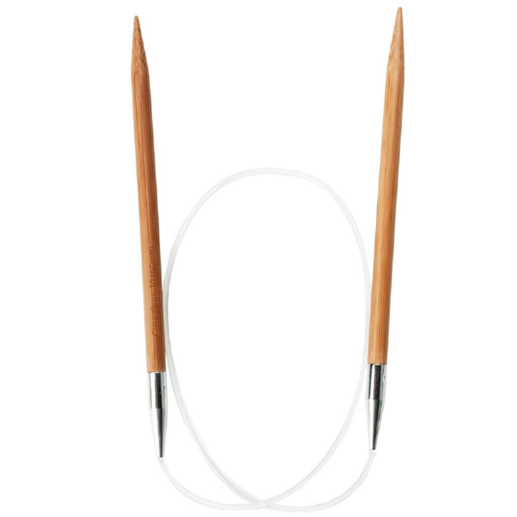 ChiaoGoo Rundstricknadeln Bamboo Patina, Farbe 40 – Bambus bei Lieblingsgarn