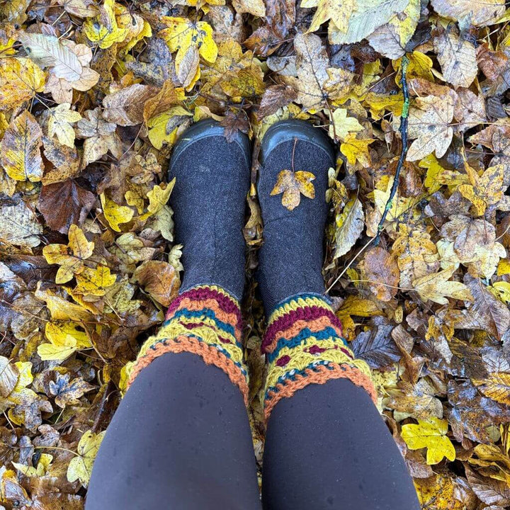 Mahira Duran Pattern Misty Alp Stulpen Häkelanleitung - Chicka Design (PDF) bei bei bei bei Lieblingsgarn