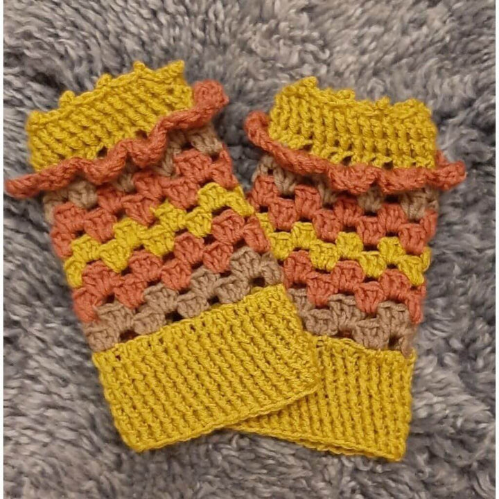 Mahira Duran Pattern Misty Alp Stulpen Häkelanleitung - Chicka Design (PDF) bei bei bei bei Lieblingsgarn