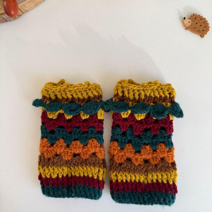 Mahira Duran Pattern Misty Alp Stulpen Häkelanleitung - Chicka Design (PDF) bei bei bei bei Lieblingsgarn