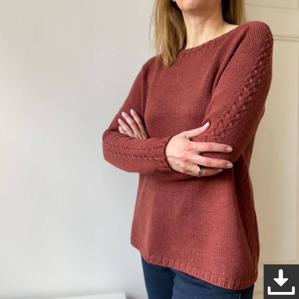 Christina Körber-Reith Badiane Pullover Strickanleitung - Christiana Körber-Reith (PDF) bei bei bei bei Lieblingsgarn