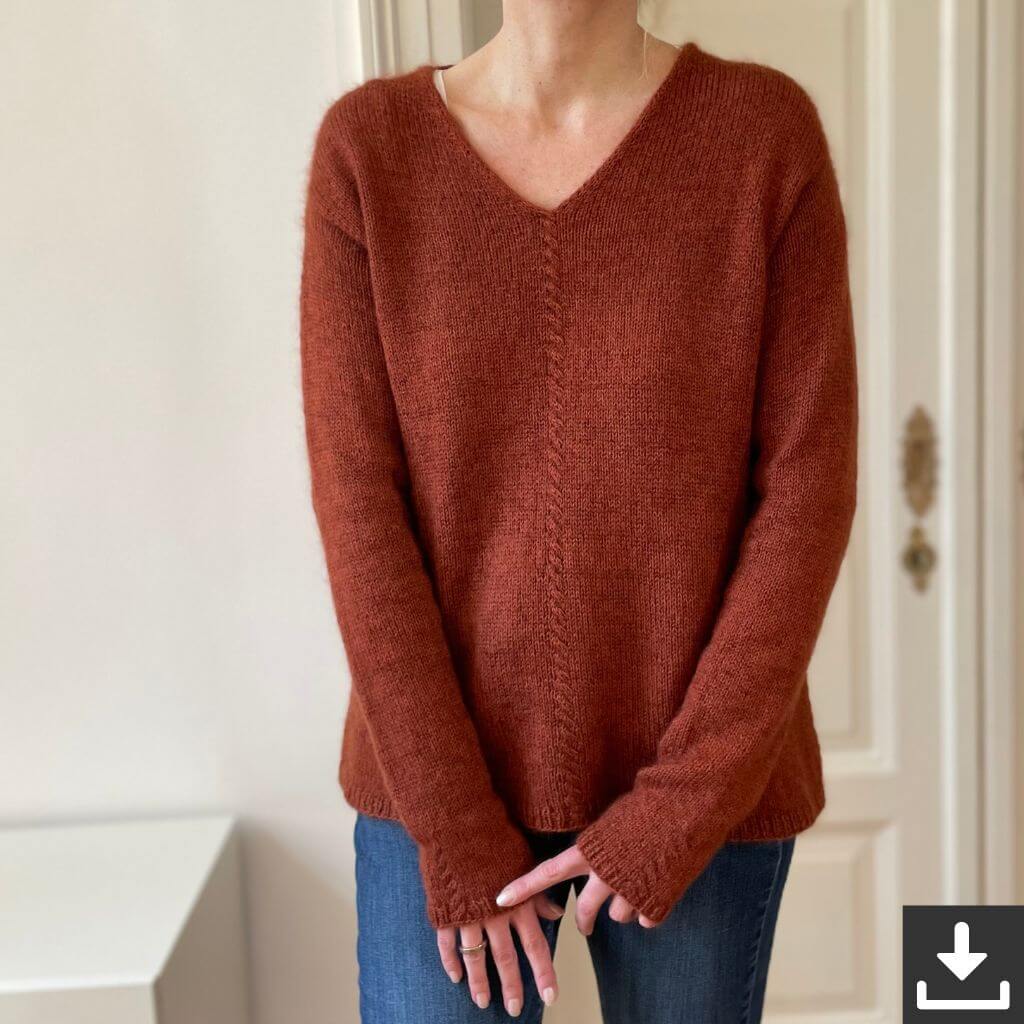Christina Körber-Reith Rust Pullover Strickanleitung - Christina Körber-Reith (PDF) bei bei bei bei Lieblingsgarn