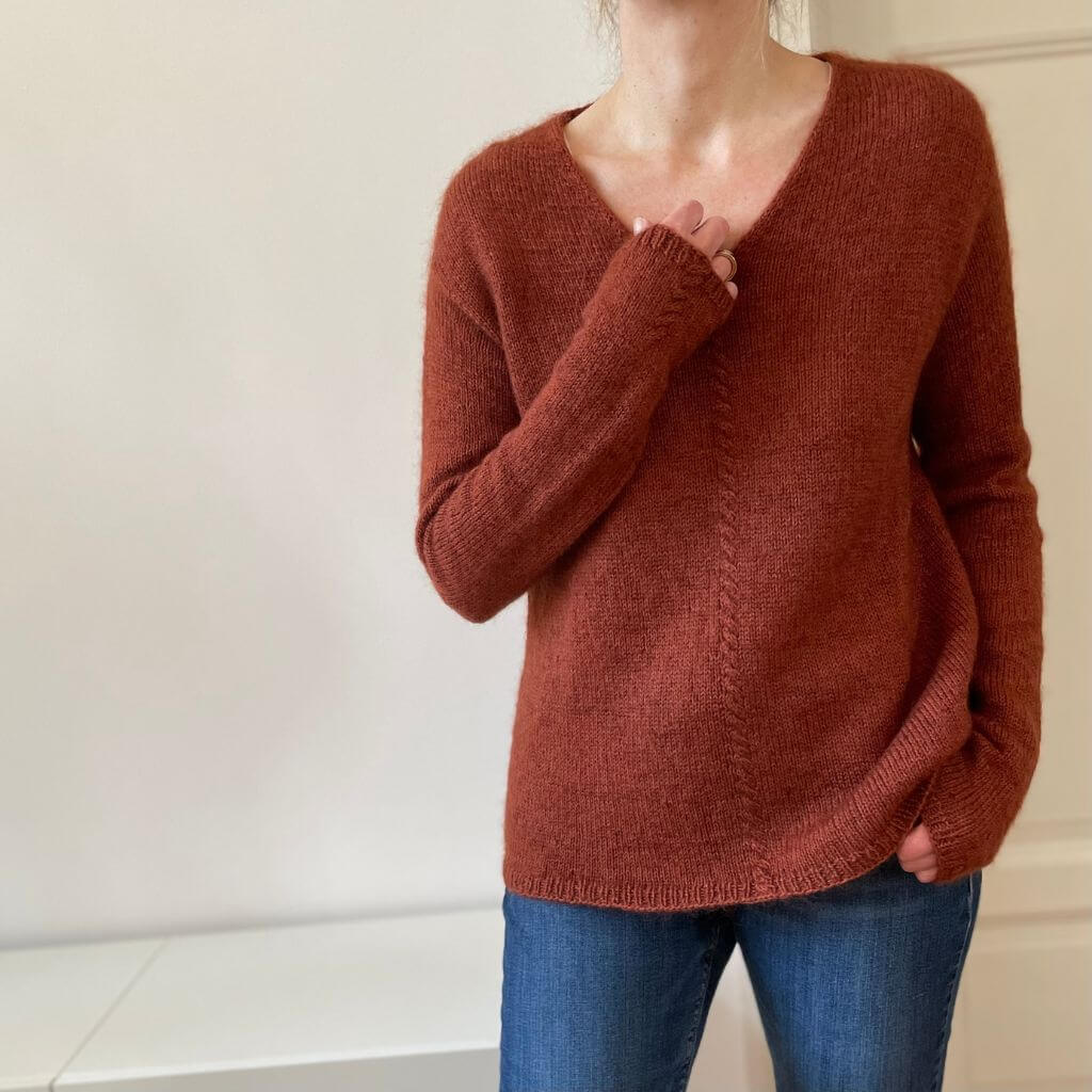 Christina Körber-Reith Rust Pullover Strickanleitung - Christina Körber-Reith (PDF) bei bei bei bei Lieblingsgarn