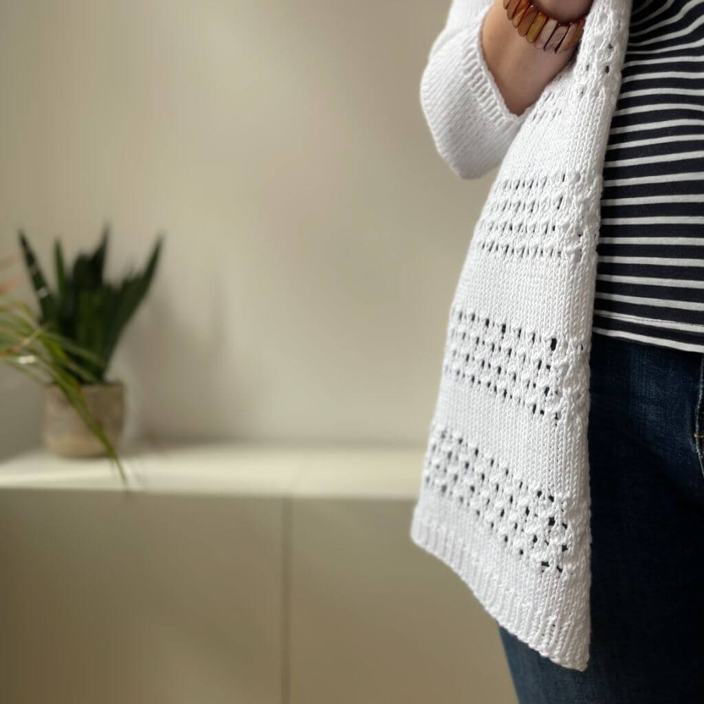 Christina Körber-Reith Gestreifter Cardigan Strickanleitung - Christiana Körber-Reith (PDF) bei bei bei bei Lieblingsgarn