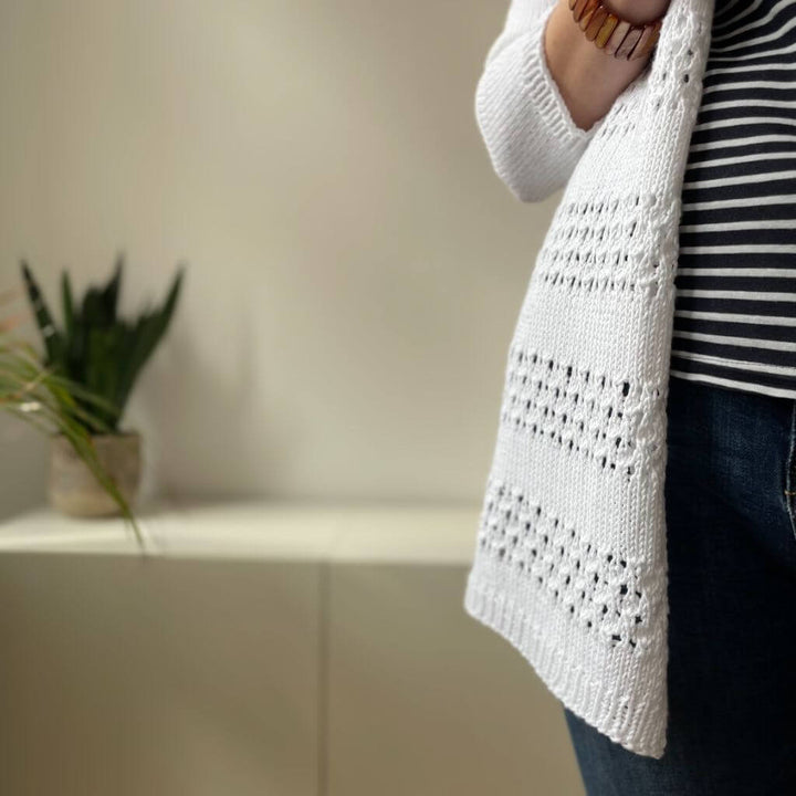 Christina Körber-Reith Gestreifter Cardigan Strickanleitung - Christiana Körber-Reith (PDF) bei bei bei bei Lieblingsgarn