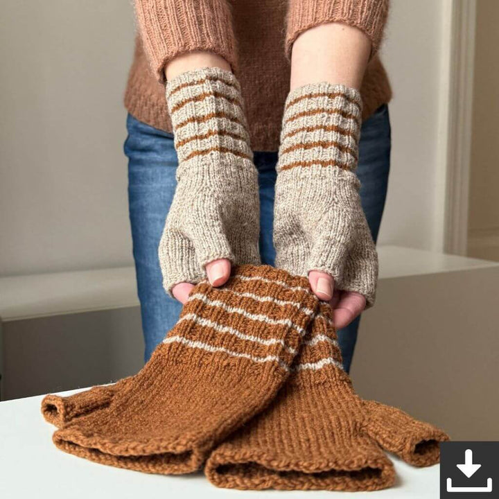 Christina Körber-Reith Pattern Toffe Mitts Strickanleitung - Christina Körber-Reith (PDF) Lieblingsgarn