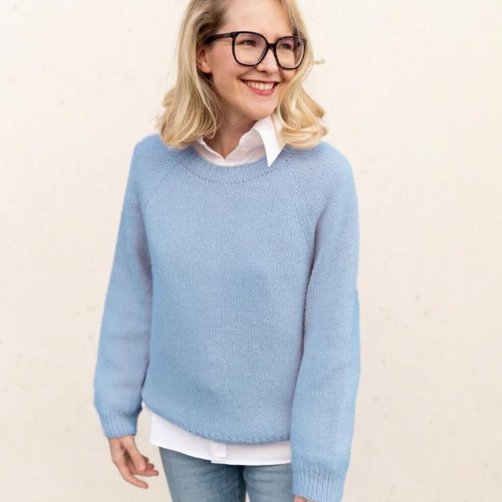 Lana Grossa Pattern Classy Raglan Sweater by sinchens knitwear Strickanleitung - Lana Grossa (Heft) bei bei Lieblingsgarn