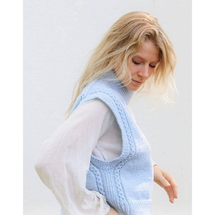 Drops Design Pattern Pullunder Clear Day Vest Strickanleitung - Drops (PDF) bei bei bei bei Lieblingsgarn