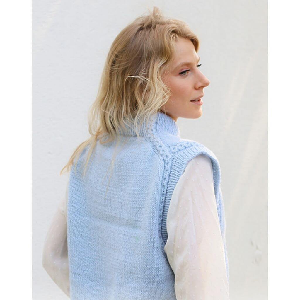Drops Design Pattern Pullunder Clear Day Vest Strickanleitung - Drops (PDF) bei bei bei bei Lieblingsgarn