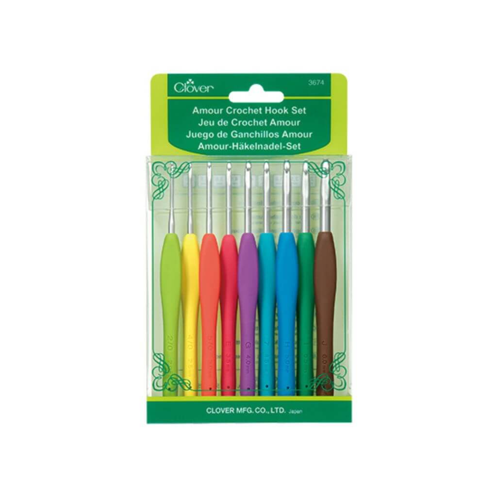 Clover Amour Häkelnadel-Set bei bei bei bei bei bei bei bei Lieblingsgarn