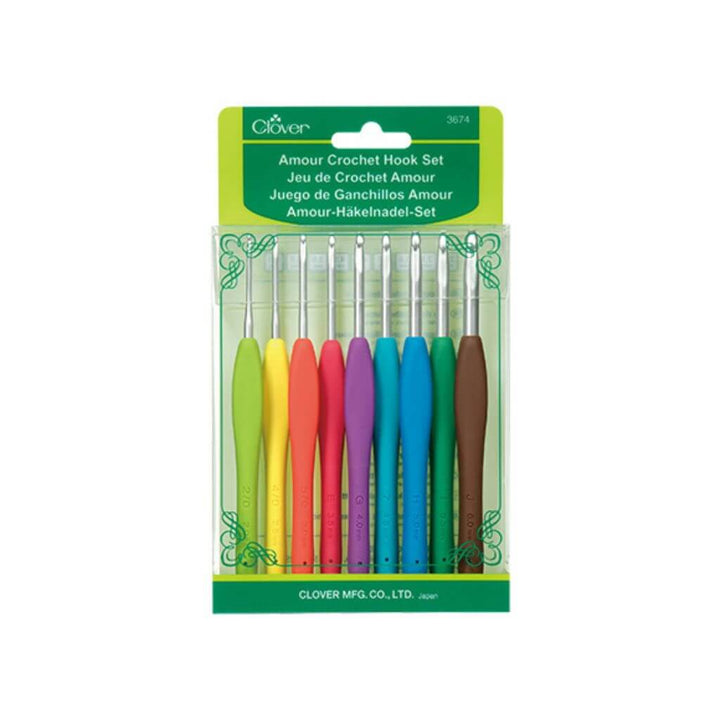 Clover Amour Häkelnadel-Set bei bei bei bei bei bei bei bei Lieblingsgarn