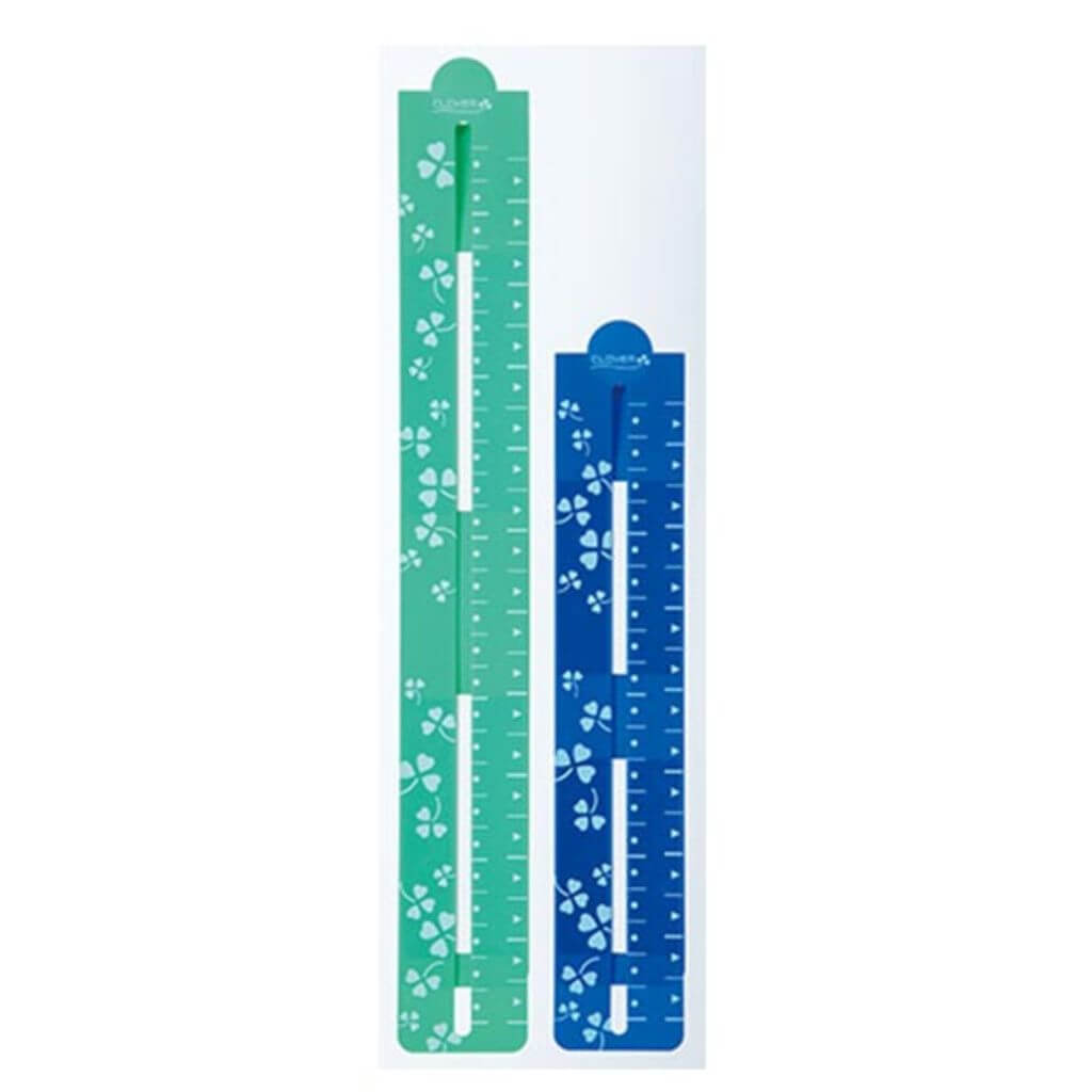 Clover Muster-Markerset blau/grün bei bei bei bei bei bei bei bei Lieblingsgarn