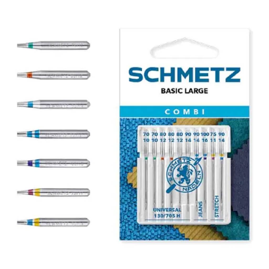 Schmetz Combi Basic Large 10 Nadeln 130/705 bei bei bei bei Lieblingsgarn
