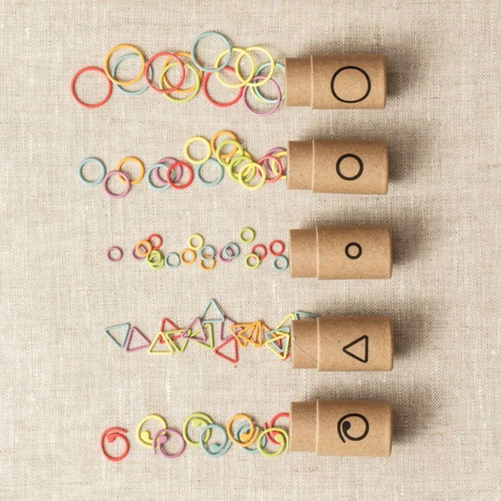 CocoKnits Flight of Stitch Markers Maschenmarkierer gemischt bei bei bei bei Lieblingsgarn