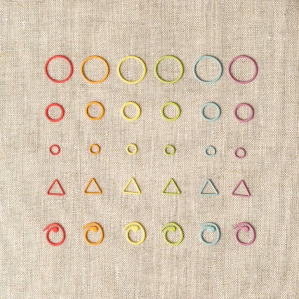 CocoKnits Flight of Stitch Markers Maschenmarkierer gemischt bei bei bei bei Lieblingsgarn